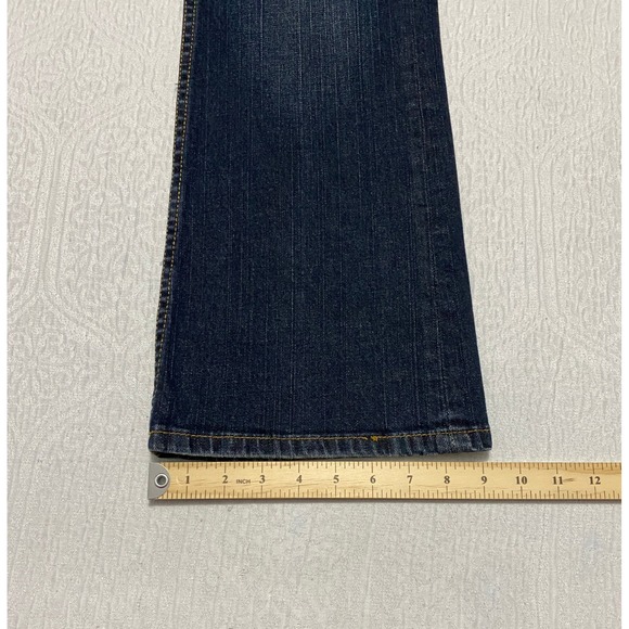 Michael Kors Bootcut Women's Jeans Size 2 Blue Low Rise Stretch - Picture 9 of 9